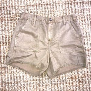 Aerie Khaki Shorts Medium